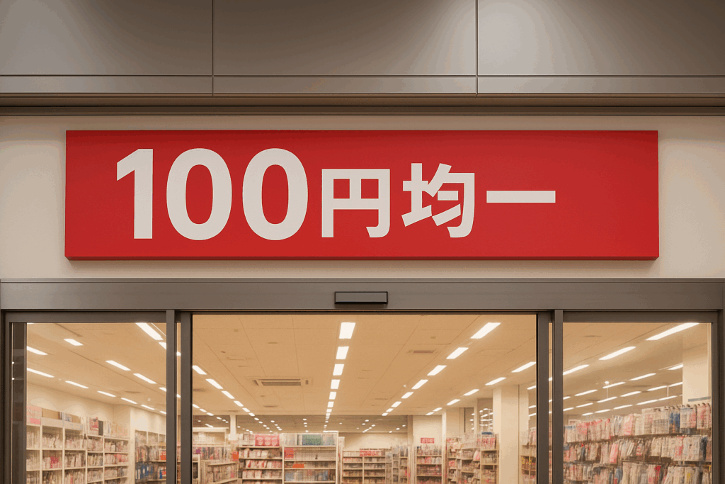 100円ショップの画像。